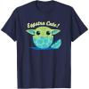 image:imageStar Wars The Mandalorian Grogu Eggstra Cute Easter TShirtNavy Blue