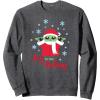 image:imageStar Wars The Mandalorian Grogu Joy to the Galaxy Holiday SweatshirtDark Heather Grey