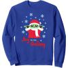 image:imageStar Wars The Mandalorian Grogu Joy to the Galaxy Holiday SweatshirtRoyal Blue