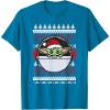image:imageStar Wars The Mandalorian Grogu Ugly Christmas Sweater TShirtSapphire Blue