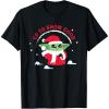 image:imageStar Wars The Mandalorian Grogu Up to Snow Good Holiday TShirtBlack