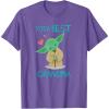 image:imageStar Wars Yoda Best Grandma Yoda Chibi Portrait Mothers Day TShirtPurple Heather
