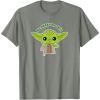 image:imageStar Wars Yoda Cute Christmas Holiday Be Merry You Will TShirtOlive Heather