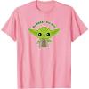 image:imageStar Wars Yoda Cute Christmas Holiday Be Merry You Will TShirtPink