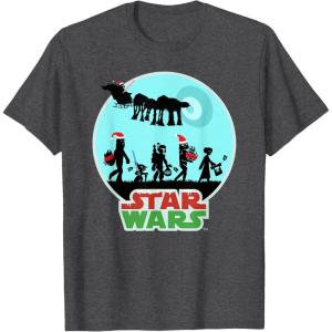 image:imageStar Wars Characters Holiday Gifts Death Star TShirtDark Heather Grey