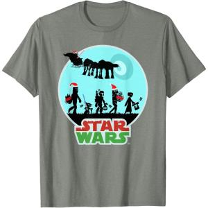 image:imageStar Wars Characters Holiday Gifts Death Star TShirtOlive Heather