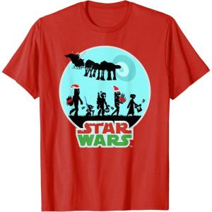 image:imageStar Wars Characters Holiday Gifts Death Star TShirtRed