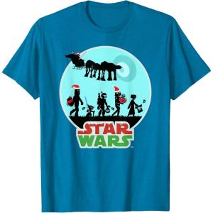 image:imageStar Wars Characters Holiday Gifts Death Star TShirtSapphire Blue