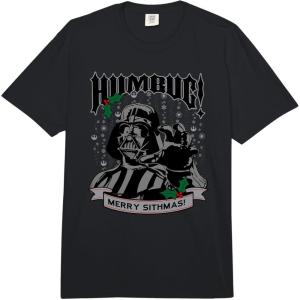 image:imageStar Wars Christmas Darth Vader Humbug Sithmas Comfort Colors Adult Heavyweight TshirtBlack