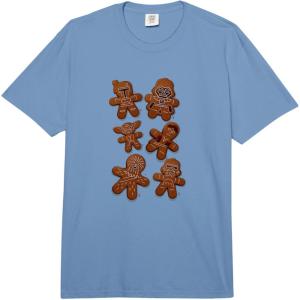 image:imageStar Wars Christmas Ginger Bread Wars Comfort Colors Adult Heavyweight TshirtDeep Blue