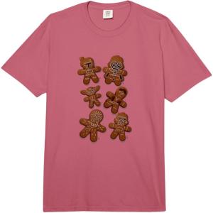 image:imageStar Wars Christmas Ginger Bread Wars Comfort Colors Adult Heavyweight TshirtRaspberry Red