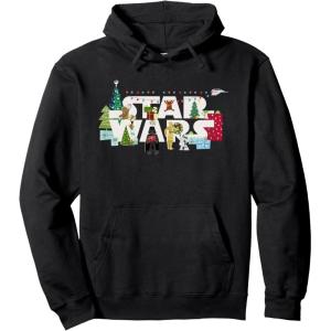 image:imageStar Wars Christmas Logo Holiday Celebration Pullover HoodieBlack