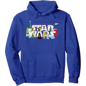 image:imageStar Wars Christmas Logo Holiday Celebration Pullover HoodieRoyal Blue