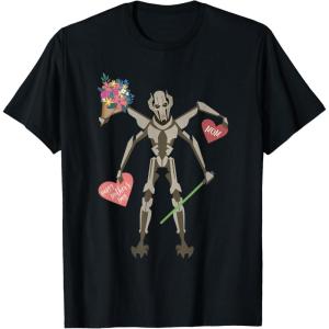 image:imageStar Wars Classic General Grievous Flower Happy Mothers Day TShirtBlack