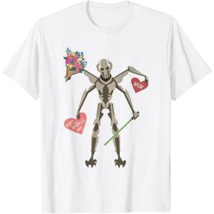 image:imageStar Wars Classic General Grievous Flower Happy Mothers Day TShirtWhite