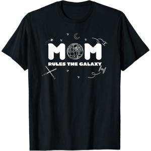 image:imageStar Wars Classic Mothers Day Mom Rules The Galaxy TShirtBlack