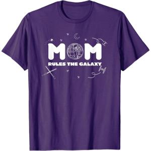 image:imageStar Wars Classic Mothers Day Mom Rules The Galaxy TShirtPurple