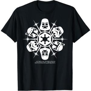 image:imageStar Wars Dark Side Snowflake Christmas TShirtBlack