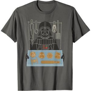 image:imageStar Wars Darth Vader Christmas Cookies Holiday TShirtAsphalt Grey