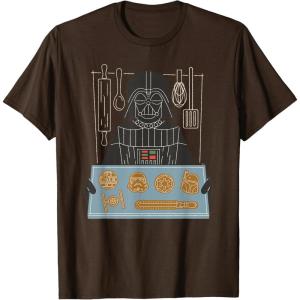 image:imageStar Wars Darth Vader Christmas Cookies Holiday TShirtBrown