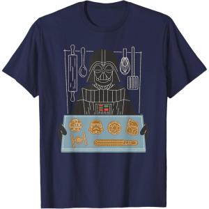 image:imageStar Wars Darth Vader Christmas Cookies Holiday TShirtNavy Blue