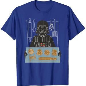 image:imageStar Wars Darth Vader Christmas Cookies Holiday TShirtRoyal Blue