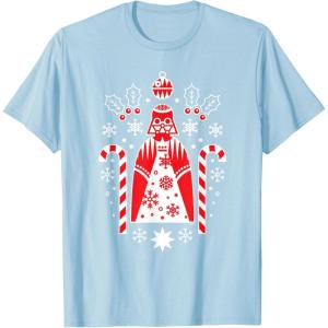 image:imageStar Wars Darth Vader Nordic Print Christmas Holiday TShirtBaby Blue