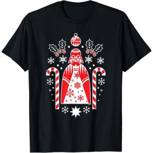 image:imageStar Wars Darth Vader Nordic Print Christmas Holiday TShirtBlack