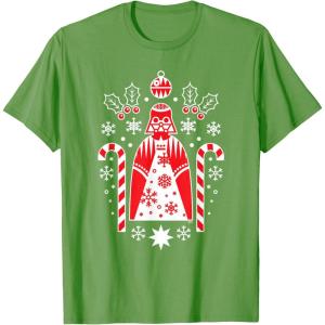 image:imageStar Wars Darth Vader Nordic Print Christmas Holiday TShirtGrass Green