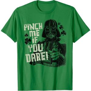 image:imageStar Wars Darth Vader Pinch Me If You Dare St Patricks Day TShirtKelly Green