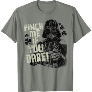 image:imageStar Wars Darth Vader Pinch Me If You Dare St Patricks Day TShirtOlive Heather