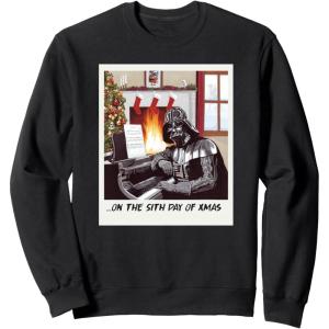image:imageStar Wars Darth Vader Sith Day of Xmas Holiday SweatshirtBlack