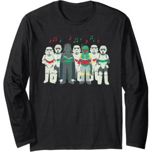 image:imageStar Wars Darth Vader Sithmas Choir Holiday Long Sleeve TShirtBlack