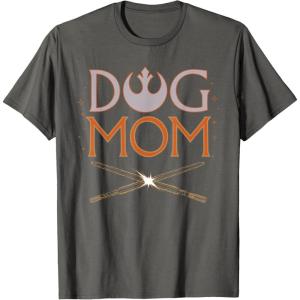image:imageStar Wars Dog Mom Pet Parent Lightsabers TShirtAsphalt Grey