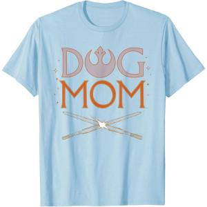 image:imageStar Wars Dog Mom Pet Parent Lightsabers TShirtBaby Blue