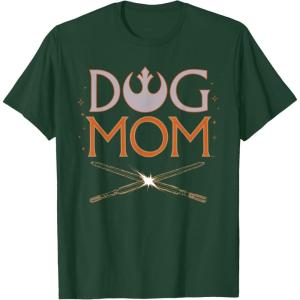 image:imageStar Wars Dog Mom Pet Parent Lightsabers TShirtDark Green