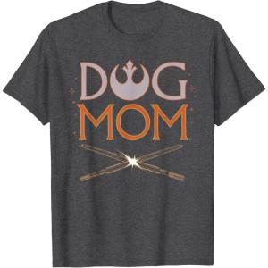 image:imageStar Wars Dog Mom Pet Parent Lightsabers TShirtDark Heather Grey
