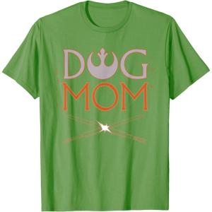 image:imageStar Wars Dog Mom Pet Parent Lightsabers TShirtGrass Green