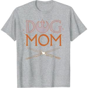 image:imageStar Wars Dog Mom Pet Parent Lightsabers TShirtHeather Grey