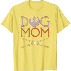 image:imageStar Wars Dog Mom Pet Parent Lightsabers TShirtLemon Yellow