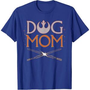 image:imageStar Wars Dog Mom Pet Parent Lightsabers TShirtRoyal Blue