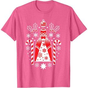 image:imageStar Wars Holiday Darth Vader Christmas Sweater Pattern TShirtPink Heather