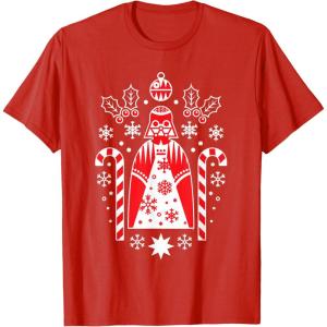 image:imageStar Wars Holiday Darth Vader Christmas Sweater Pattern TShirtRed