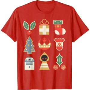 image:imageStar Wars Holiday Icons Ugly Christmas Sweater TShirtRed