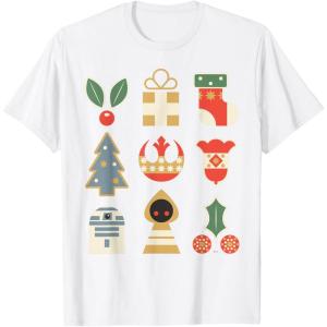 image:imageStar Wars Holiday Icons Ugly Christmas Sweater TShirtWhite