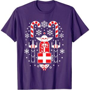 image:imageStar Wars Holiday Jedi Master Yoda Christmas Sweater Pattern TShirtPurple