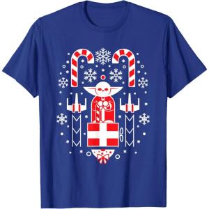 image:imageStar Wars Holiday Jedi Master Yoda Christmas Sweater Pattern TShirtRoyal Blue