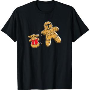 image:imageStar Wars Mandalorian amp Grogu Christmas Gingerbread Cookies TShirtBlack