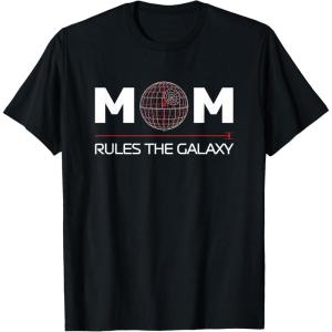 image:imageStar Wars Mom Rules the Galaxy Family Birthday Mothers Day TShirtBlack