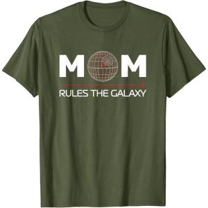 image:imageStar Wars Mom Rules the Galaxy Family Birthday Mothers Day TShirtOlive Green